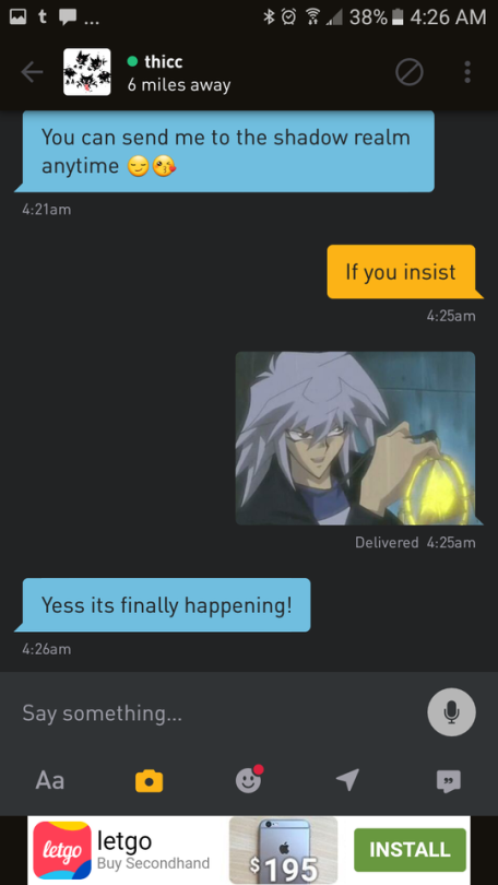 bestduelistofthemall: bestduelistofthemall:   bestduelistofthemall:   bestduelistofthemall:   bestduelistofthemall:   This should be fun     Censored to remain age appropriate   Update:   Another update:      Aleays knew something was up with Shada  