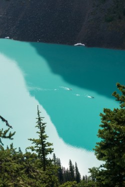 ponderation:  Lake Louise Shadows by Janette Asche 