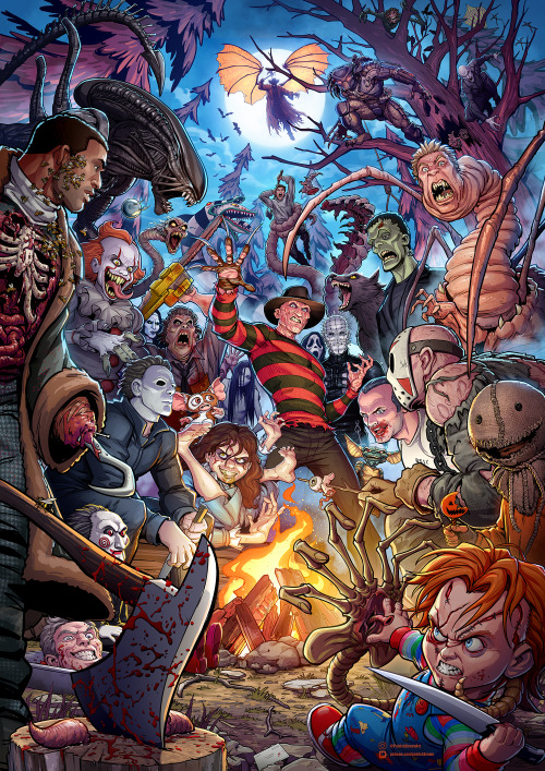 Campfire Horror Mash By PatrickBrown