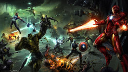 imthegdbatman:  Canceled Avengers Game Concept Art | Jeremy Love  