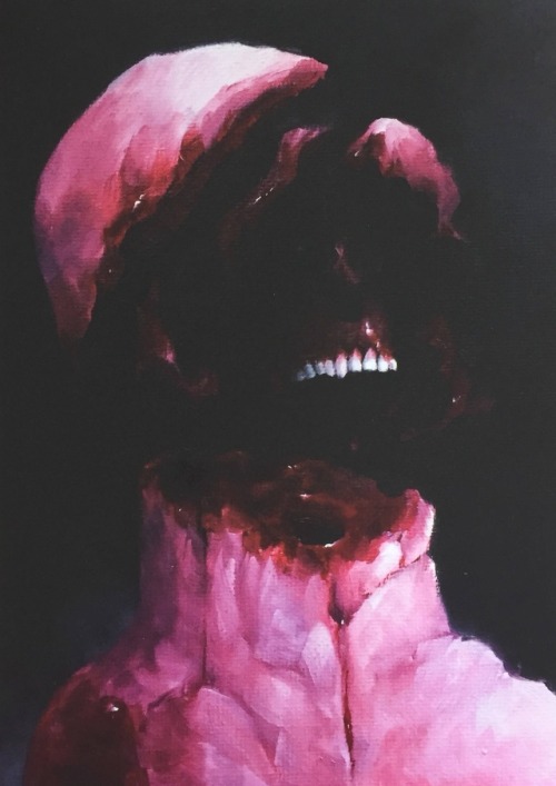 ex0skeletal: Works by DustyRayPaints Prints available! 