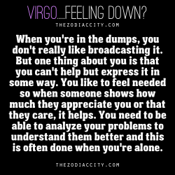 zodiaccity:  Possible remedies when Virgo is unhappy.
