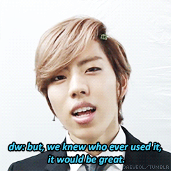seungchul:  I’m sorry Dongwoo but selfish Soryong is only going to give you the
