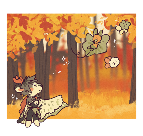 some october draws~ october speedpaints and tiny halloween costumes!