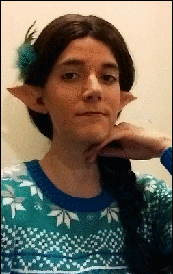Ready to Vogue terribly all the way through the holiday season.