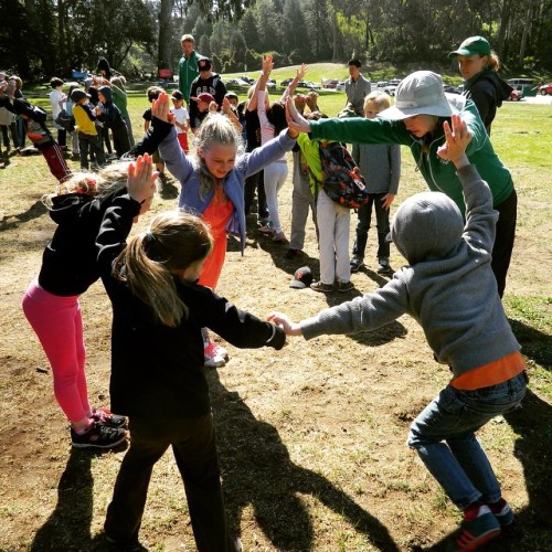 Our campers leaned in for some #STEM #education this week! By holding each other up this way, they d