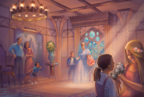 disneymagicman:  Today, Imagineers gave us a peek inside Princess Fairytale Hall opening later this 