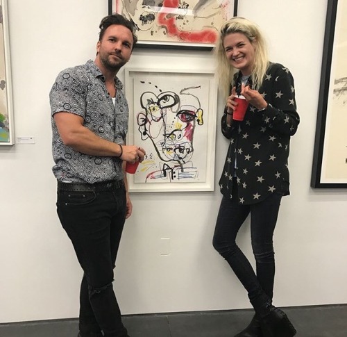 alisonmosshart-vv: Alison’s art exhibition “Fire Power” at Maxfield Gallery. 09/26