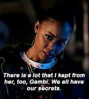 valeskajeremiah:  anissa pierce in every episode:   the book of secrets: chapter