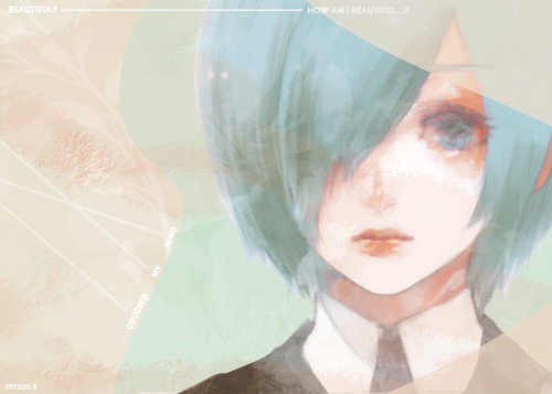 katsukls: get to know me: [1/5] favorite female character touka kirishima (insp.)