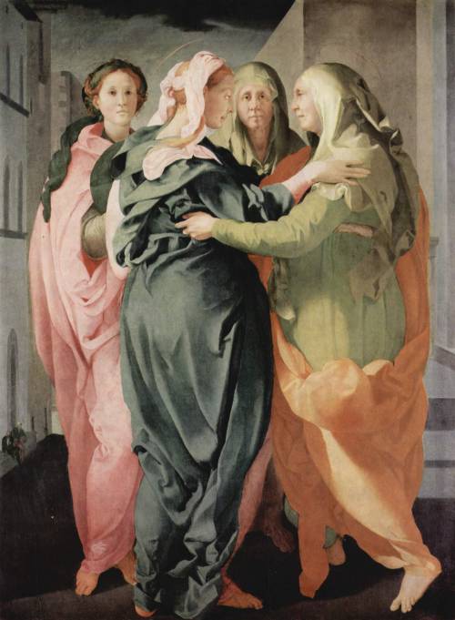 The Visitation, Jacopo Pontormo, 1528-29