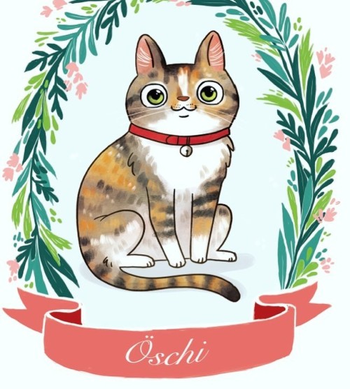 Get your pet portrait @ michiscribbles.etsy.com ! . . . #petportrait #petportraits #catportrait #et