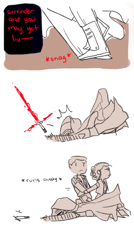 space-emos:  part 2 of this. i liked the long cape but sadly all good things must come to end alternately “Why Kylo Can’t Have Nice Things” (im aware that i didnt draw kylo with the scar in the last one and the reason for that is i just forgot)