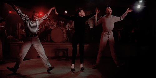 hepburny: During the filming of Funny Face, the ‘beatnik’ interlude sequence occasioned 