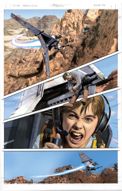 mikemayhew:  STAR WARS #20 Page 16 Art by