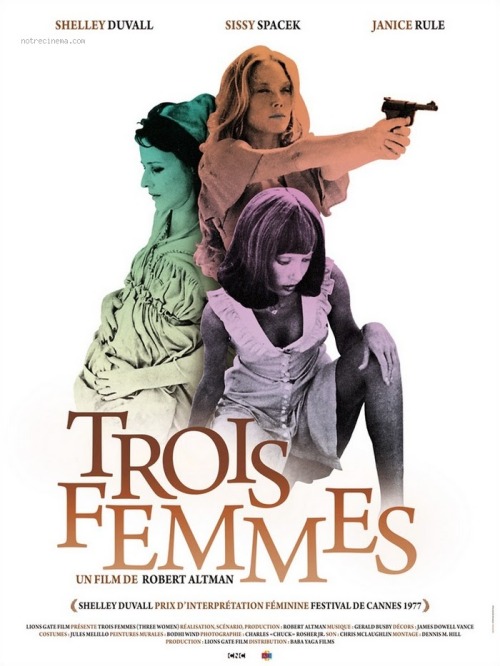 3 Women (1977). French re-release poster.