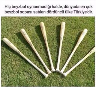 HİÇ BEYZBOL OYNAMADIĞI...