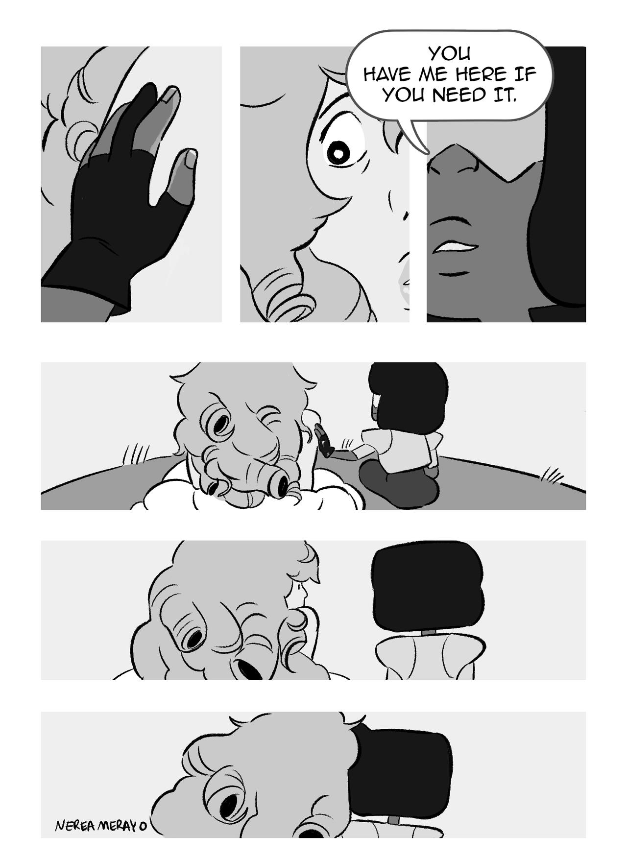 nereamerayo:‘Rose never leaves’ AU snippets: Appreciate yourself