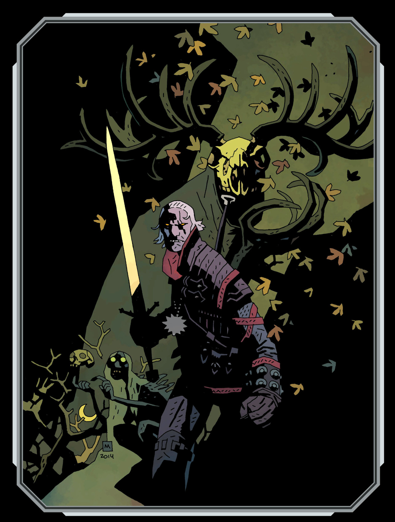 Mike Mignola, “The Witcher”, Library Edition Vol. 1, 2018
Source