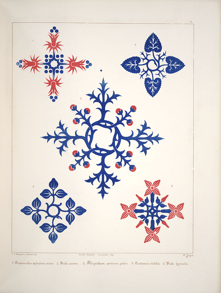 smithsonianlibraries:  Augustus Welby Northmore Pugin’s Floriated ornament: a series