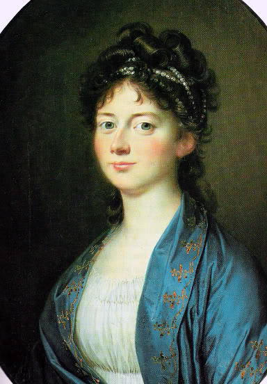 Marie Sophie of Hesse-Kassel, Queen of Denmark by Jens Juel (1745-1802)