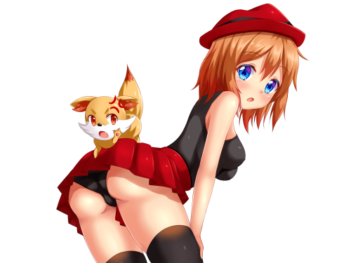 Uwahh~~more pantsu from Serena, a pokemon girl!!Isnt&rsquo; she cute??? I really luv panties and but