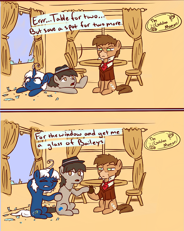 asksweetdisaster:  ask-ash-in-equestria:  Ash: I think we lost them… Hopefully…