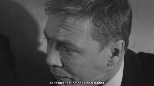 bergmans-ghost: Winter Light /  Nattvardsgästerna (1963) , dir. Ingmar Bergman