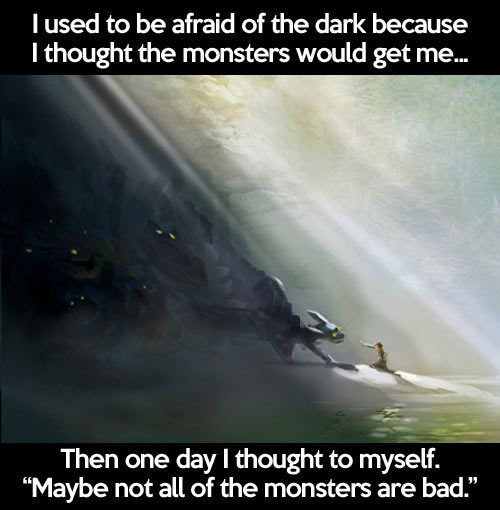 srsfunny:  I used to be afraid…http://srsfunny.tumblr.com/  I kind of heart this