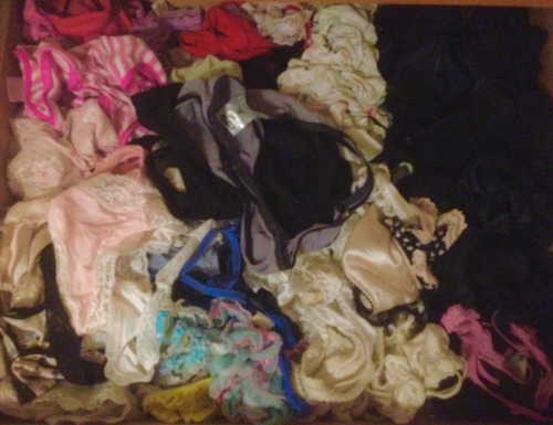 Delicates drawer clean up day! porn pictures