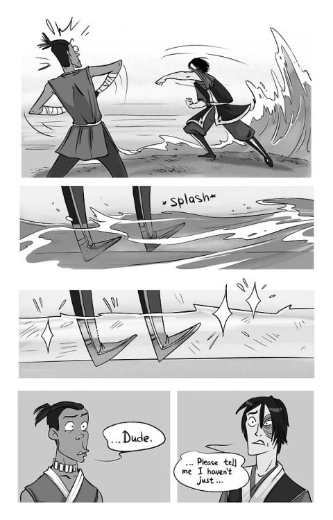 biorn21:Sokka is bored and ready to give a couple of useful tips.Zuko isn’t ready to get so mu