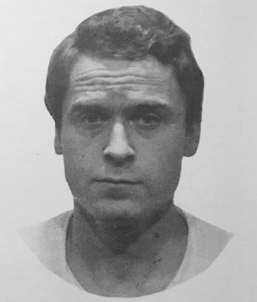 tedbundy:Ted Bundy mug shot taken on October 15, 1975 in Utah two months after his arrest for burgla