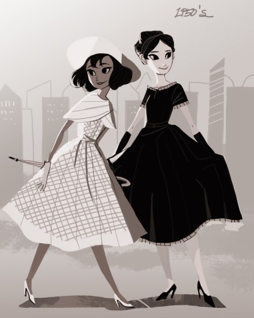 1950&rsquo;s vintage fashionSara and Lorna