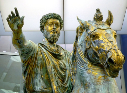 The Equestrian Statue of Marcus Aurelius is an ancient Roman statue in the Campidoglio, Rome, Italy.