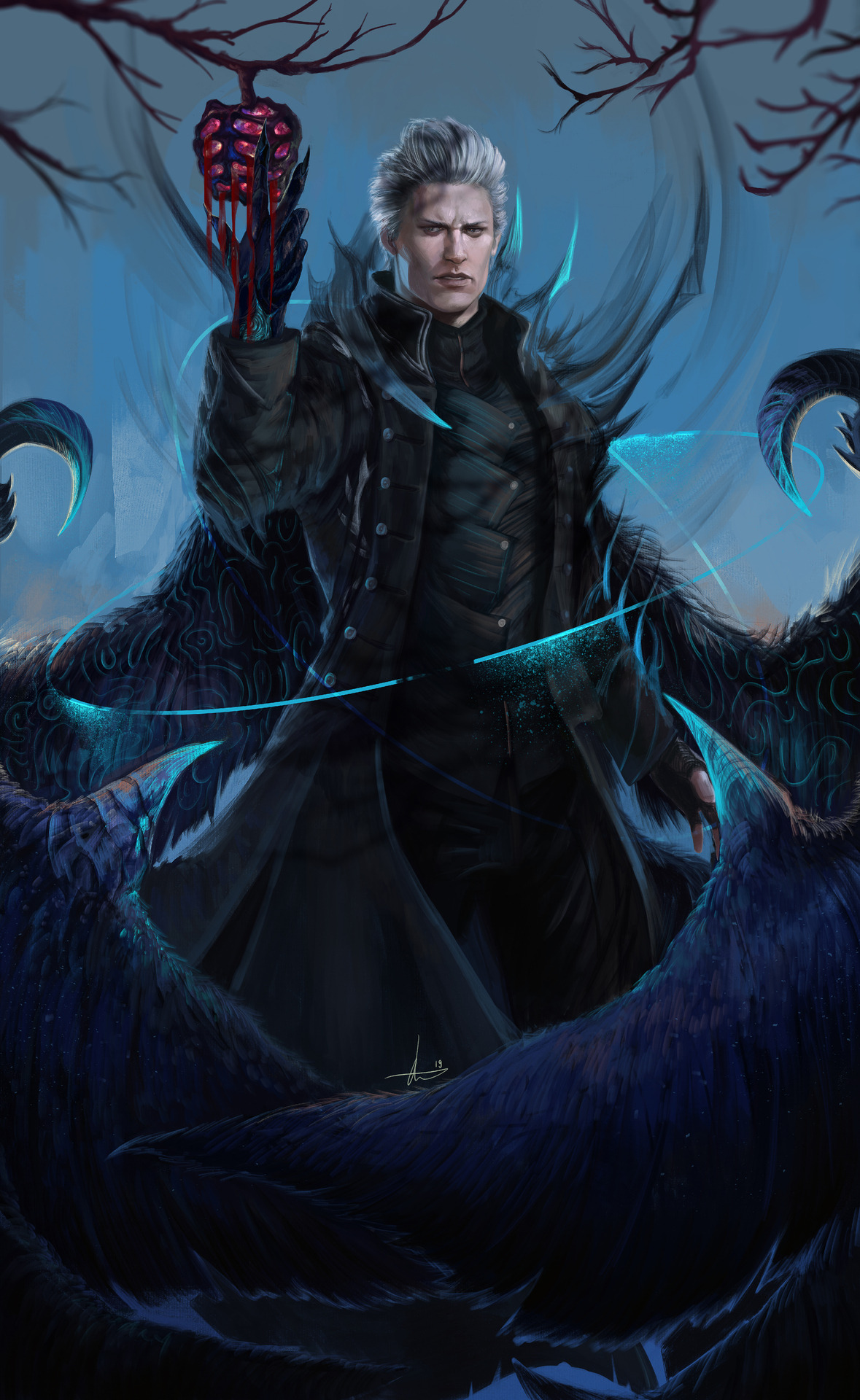 Vergil, Devil May Cry fan art made by Lizzart-Zardonicz - iFunny Brazil