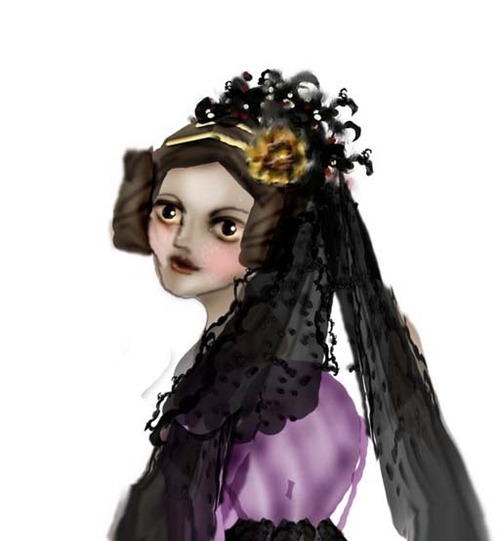 Doodle &ldquo;Ada&rdquo; The daughter of famed poet Lord Byron, Augusta Ada Byron, Countess 