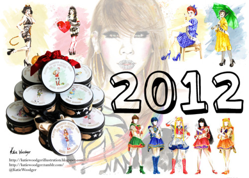So 2012 is almost over! In terms of art it’s been a quiet year for me. I was really happy to s