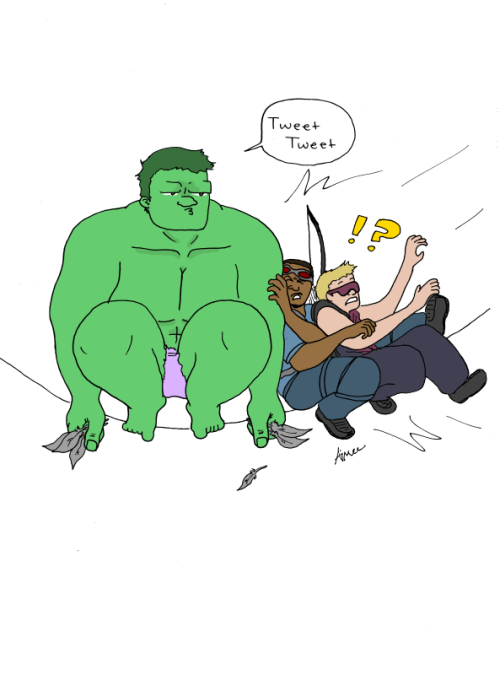 Hulk was feeling left out.