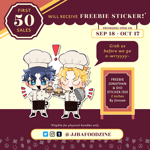 ⭐ 3 DAYS TIL PREORDERS OPEN ⭐THE FIRST FIFTY SALES WILL RECEIVE THIS FREEBIE STICKER.Let Jonathan an