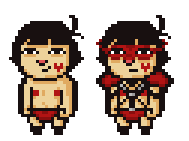 Some party member sprites for LISA: The Wonderful! Click each one for higher quality. Under the cut 