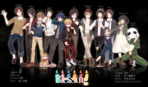 彡 あなたは幸せなの Blessing 個人絵