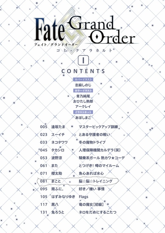 Lonely Wolf Fate Grand Order Comic A La Carte Story No 8 Lonely Wolf Fate Grand Order Comic A La Carte Story No 8