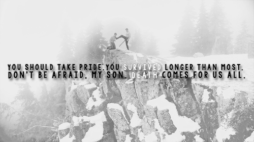 supagirl:We can only evade it so long. Consider this an honorable exit.