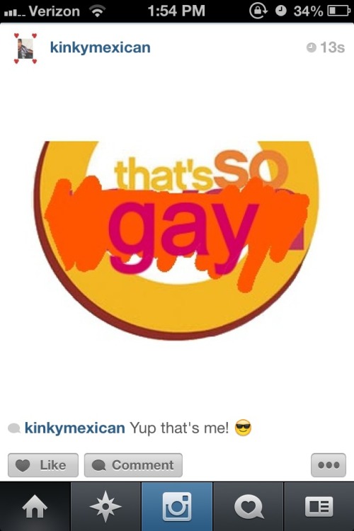 misconstrues:  My way of coming out
