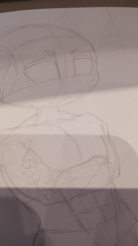 So..., I Am Drawing Scorpion And I've Notice How Massive I Draw His Boobs :v