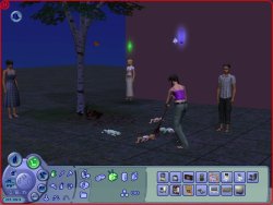 simsgonewrong:  It’s fall again, leaves