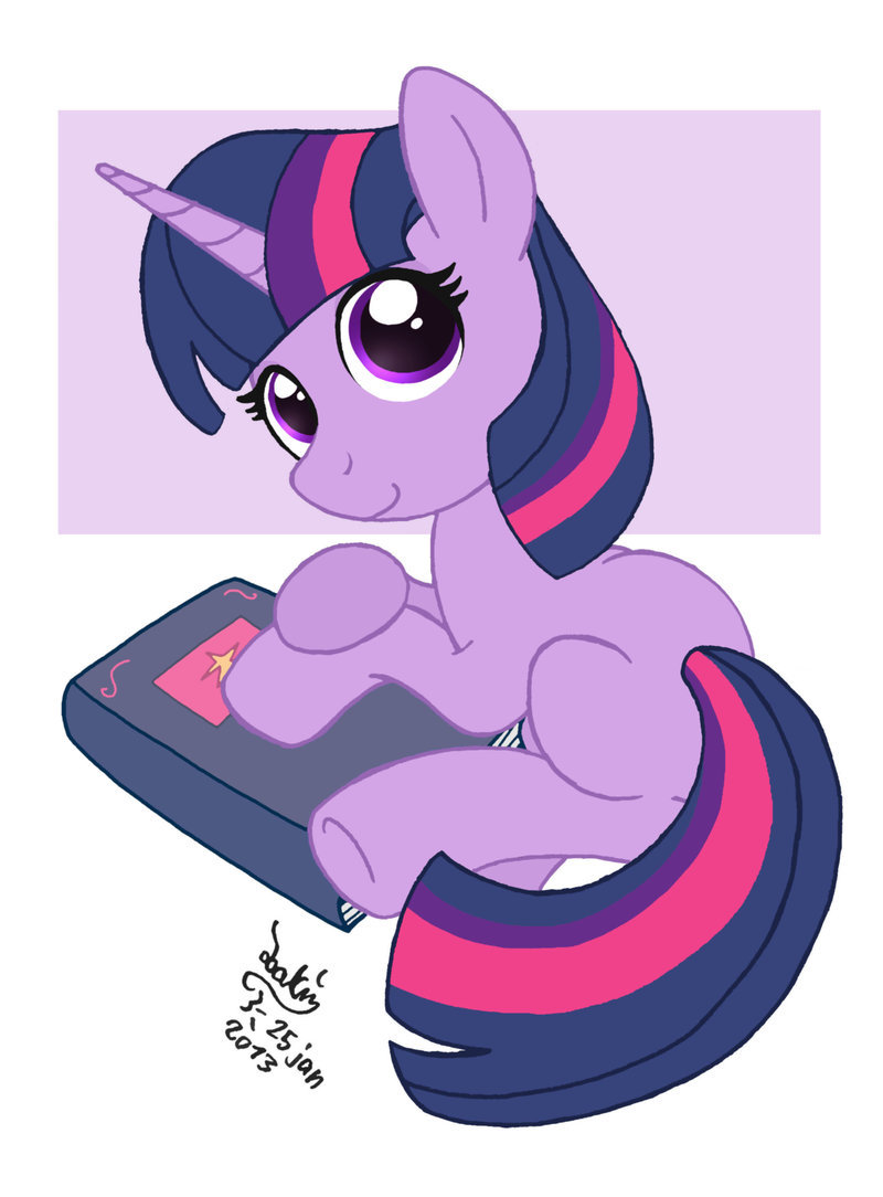 MLP FIM - Filly Twilight Sparkle by Joakaha  CutieTwi~