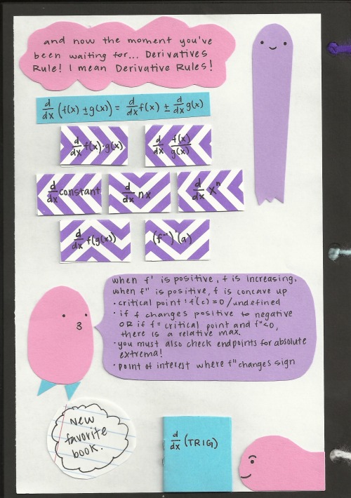 premedified:  dang-doodles:  Scans from my little interactive calculus book :)  oh my god this is perfect