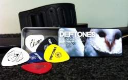 Deftones diamond eyes guitar pic set and