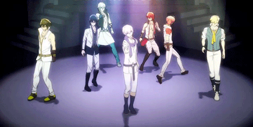 huhwhatyak:  02.   Dancing∞BEAT!! 1st LIVE『Road To Infinity』  //  アニナナ #06「雨の中の